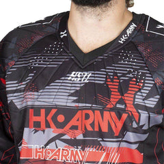 CLEARANCE HK Army HSTL Line Padded Paintball Jersey - Lava - LARGE | USED But NOT Abused
