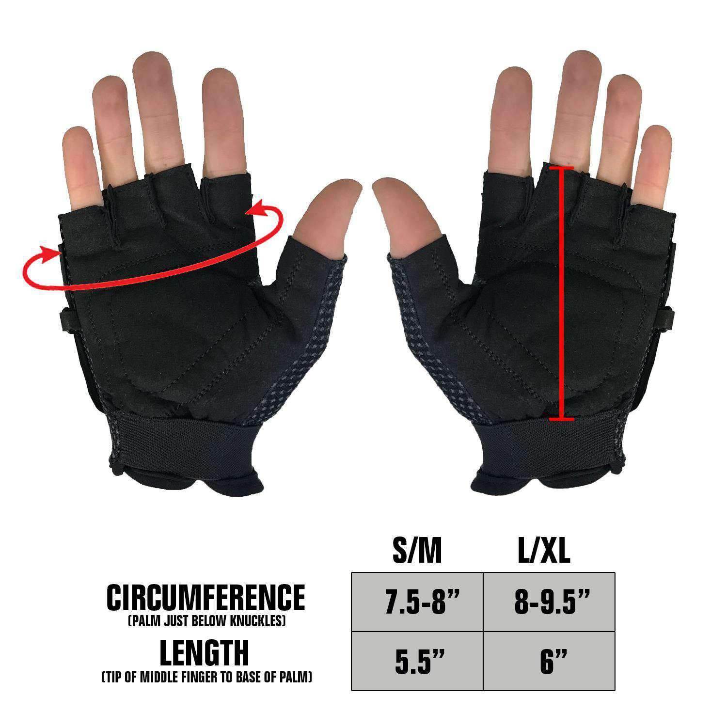 Maddog Paintball & Airsoft Tactical Half-Finger Gloves