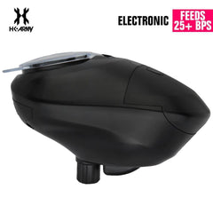 CLEARANCE HK Army Speed Electronic Paintball Loader with Epic Speed Feed - 25+ BPS | Stealth | Used But NOT Abused