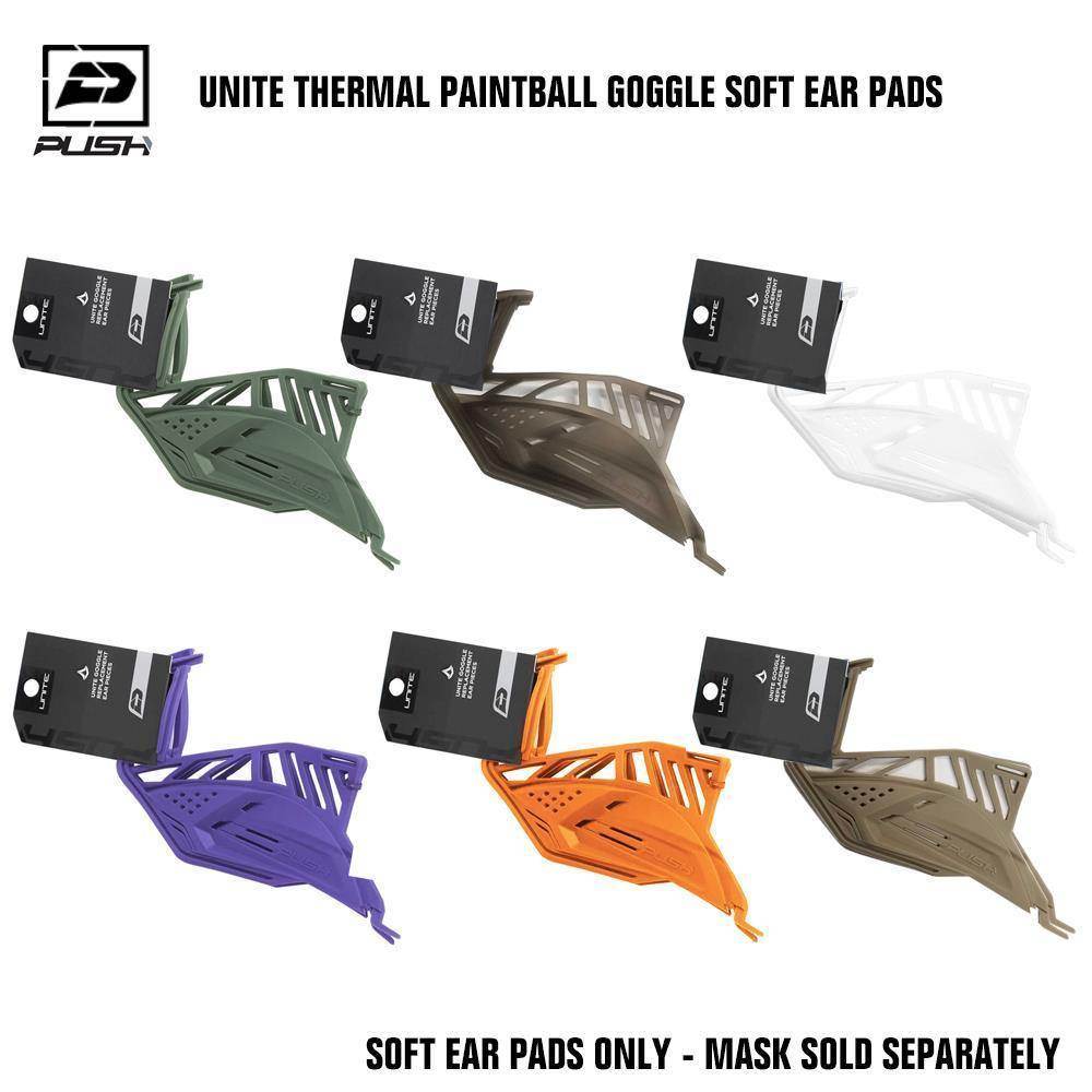 Push Unite Paintball Mask Goggle Soft Ear Pads - PaintballDeals.com