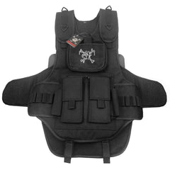 CLEARANCE Maddog Tactical Paintball Vest - Stealth Black | Used But NOT Abused