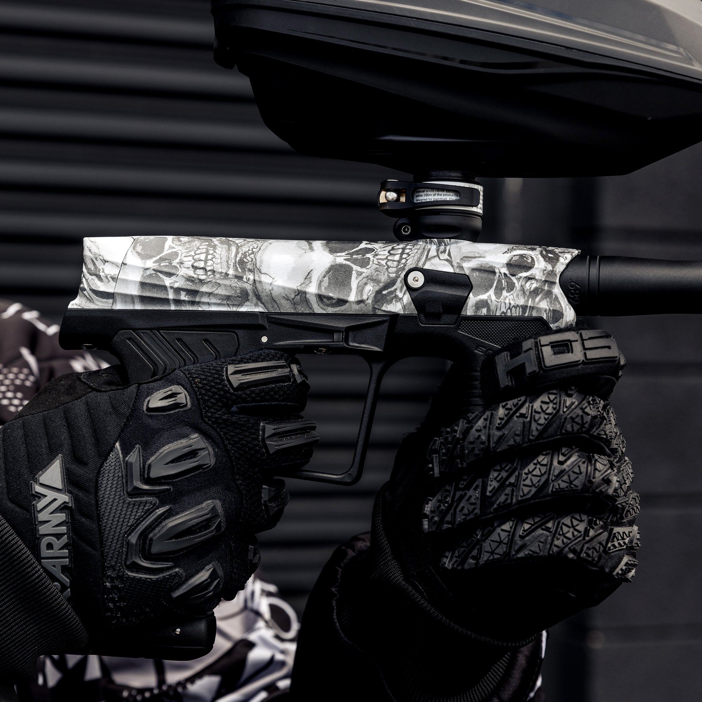 HK Army Planet Eclipse ETHA3 Skulls Electronic Paintball Marker – Full Auto .68 Cal