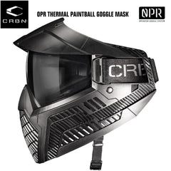 CLEARANCE Carbon OPR Operator Thermal Paintball Goggles Mask - Black - USED But Not Abused