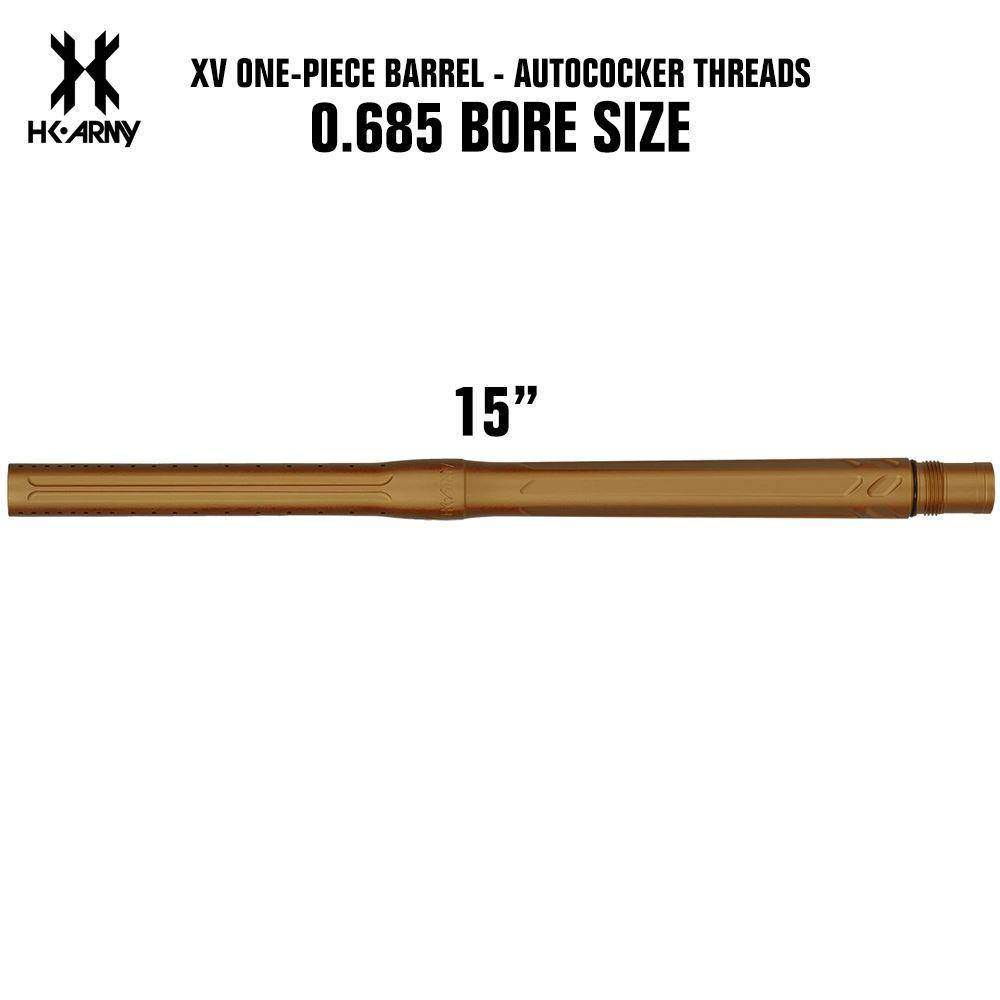 HK Army XV One-Piece Paintball Barrel Upgrade - 15" - PaintballDeals.com
