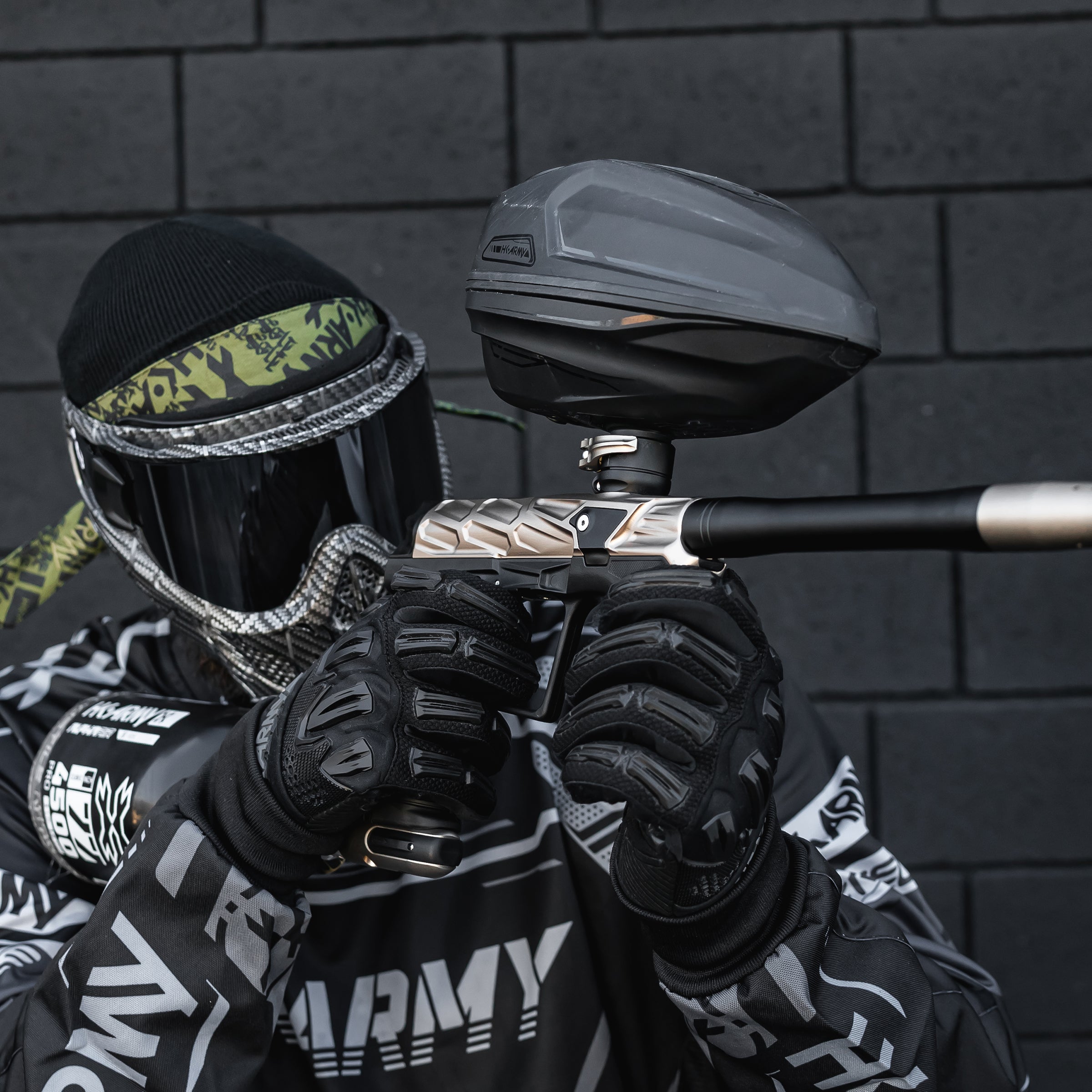 HK Army x Planet Eclipse ETHA3 MTL Hive Dune Electronic Paintball Gun