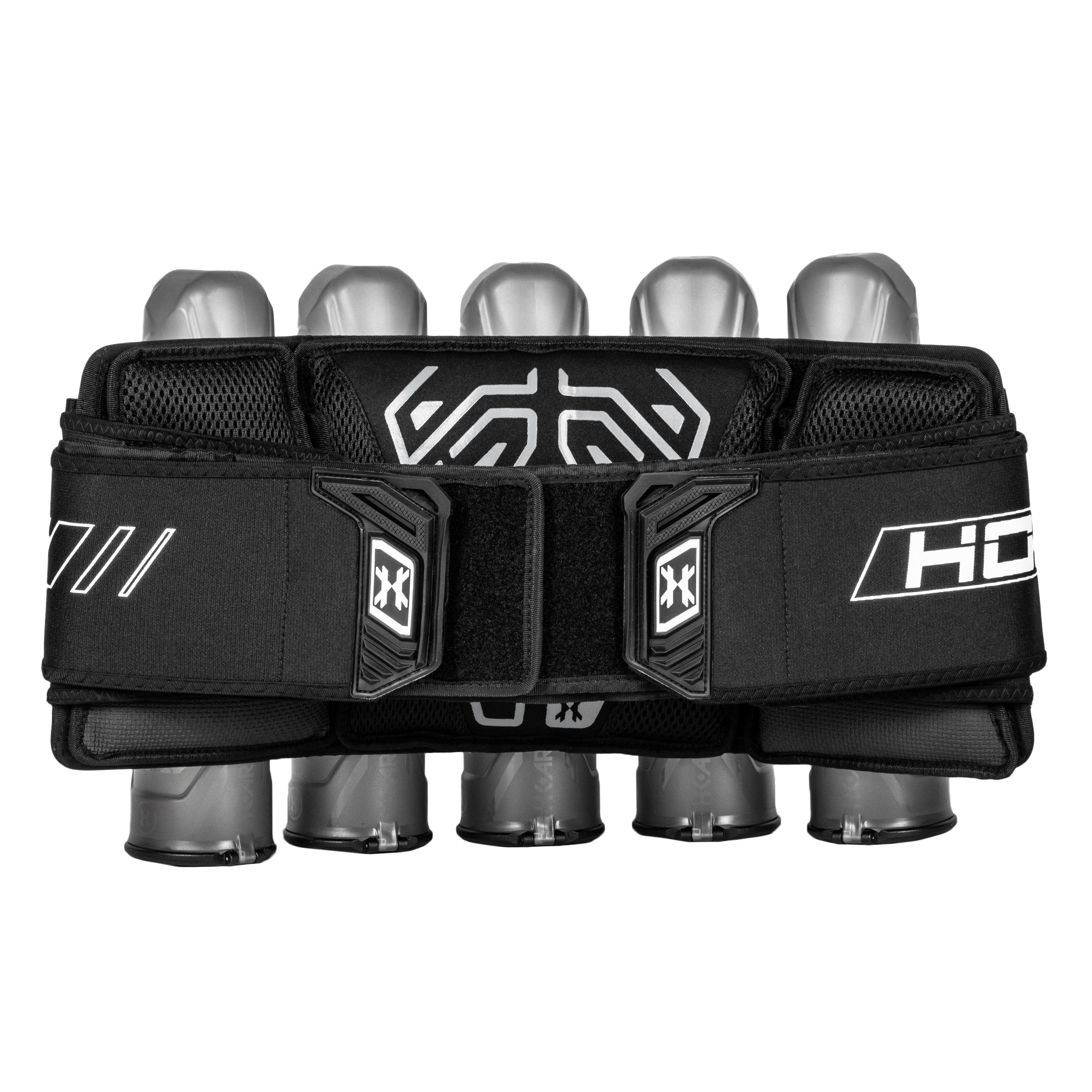 HK Army ZERO-GX Harness Pod Pack 3+2 4+3 5+4 std config, pod pack harness, balanced pod storage, for bunker moves, shop display view