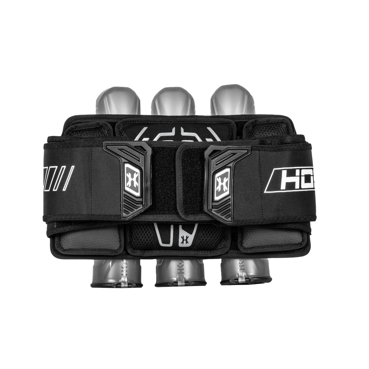 HK Army ZERO-GX Harness Pod Pack 3+2 4+3 5+4 std config, pod pack harness, secure pod carry, for organized reloads, studio view
