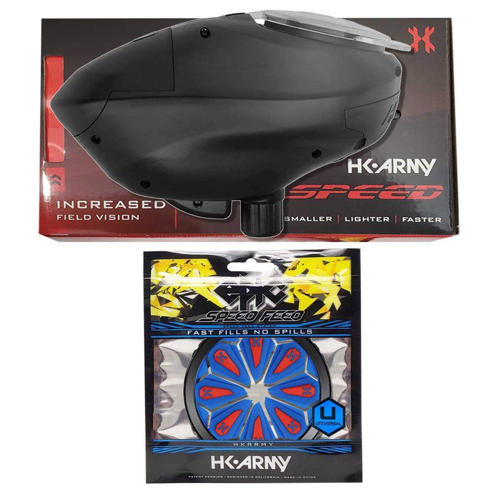 HK Army Speed Electronic Paintball Loader with Epic Speed Feed - 25+ BPS