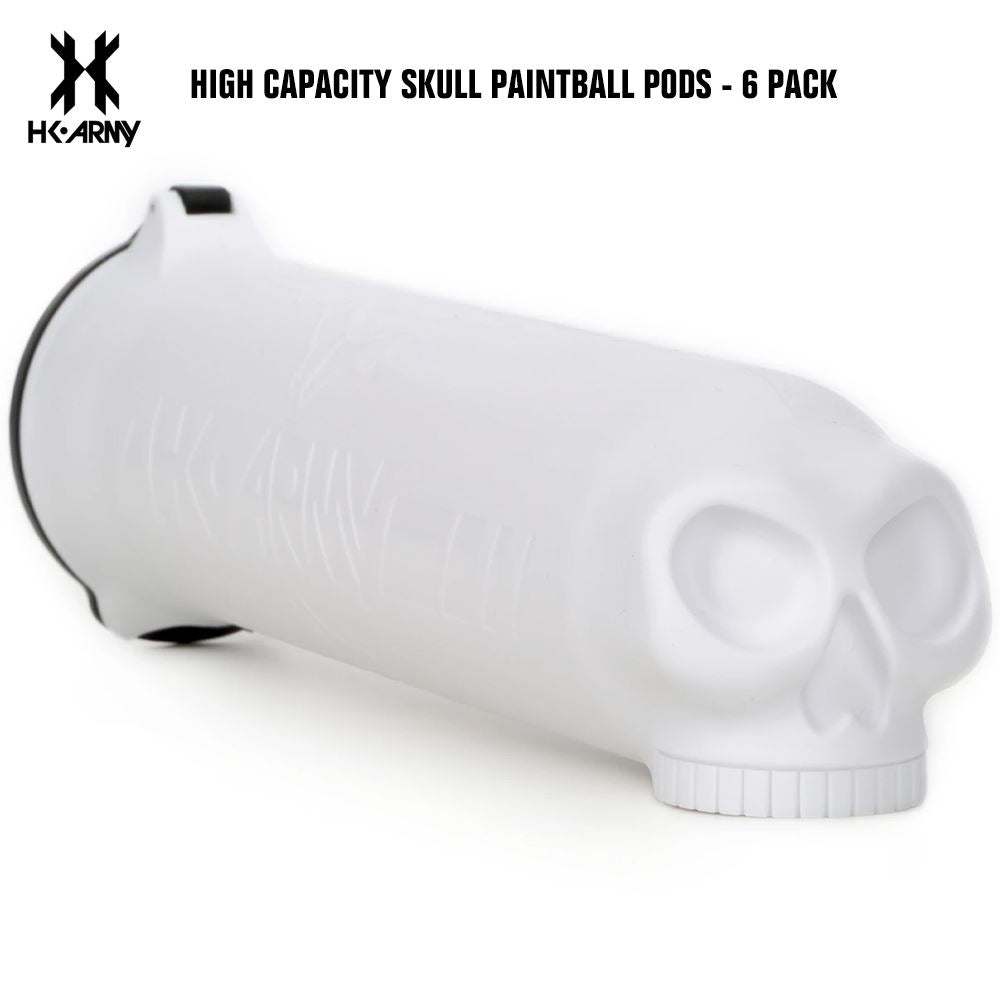 HK Army High Capacity Skull Paintball Pods - 6 Pack HK Army