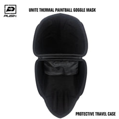 Push Unite Thermal Paintball Goggle Mask - Blackout (Smoke Lens) Push Paintball