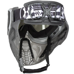 HK Army SLR Thermal Paintball Mask Goggles - Odyssey (Black/Black/Smoke) - Aurora Green Thermal Lens HK Army