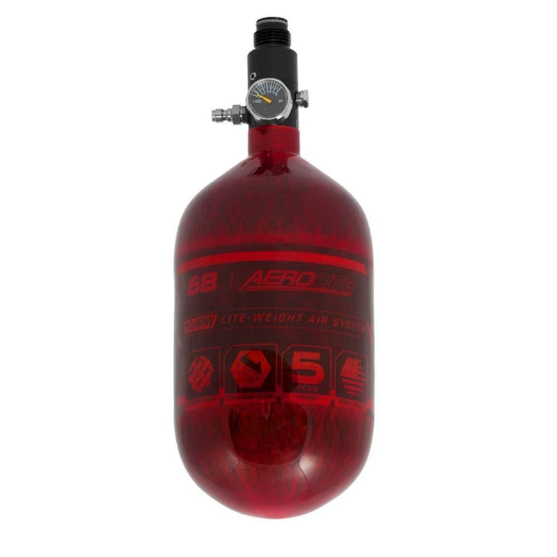 HK Army 68/4500 AEROLITE HPA Compressed Air Tank System - Red HK Army