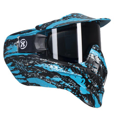 HK Army HSTL Goggle Thermal Dual Paned Paintball Mask - Fracture Black/Turquoise HK Army