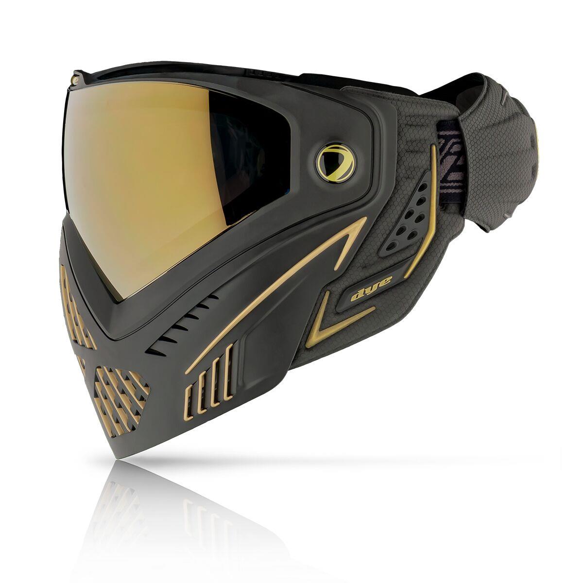 Dye i5 Paintball Goggles - Onyx Gold 2.0 - Black / Gold Dye