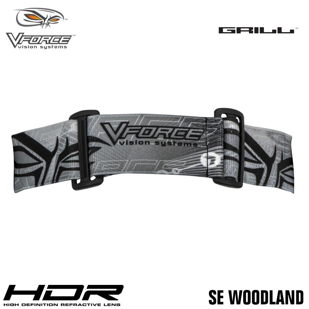 V-Force Grill Thermal Paintball Mask Goggles - SE Woodland Camo V-Force