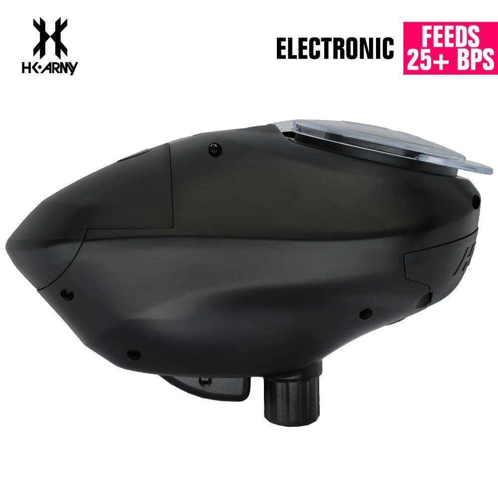 HK Army Speed Electronic Paintball Loader with Epic Speed Feed - 25+ BPS