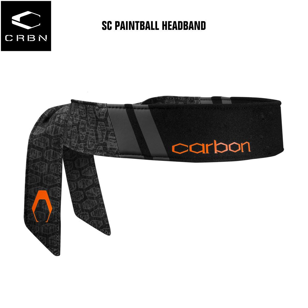 Carbon Paintball SC Headband - Gray Carbon Paintball