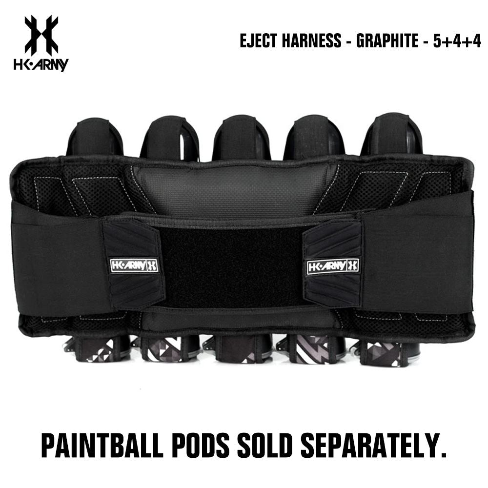 HK Army 3+2 | 4+3 | 5+4 Eject Paintball Harness Pod Pack - Graphite HK Army