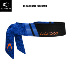 Carbon Paintball SC Headband - Blue Carbon Paintball