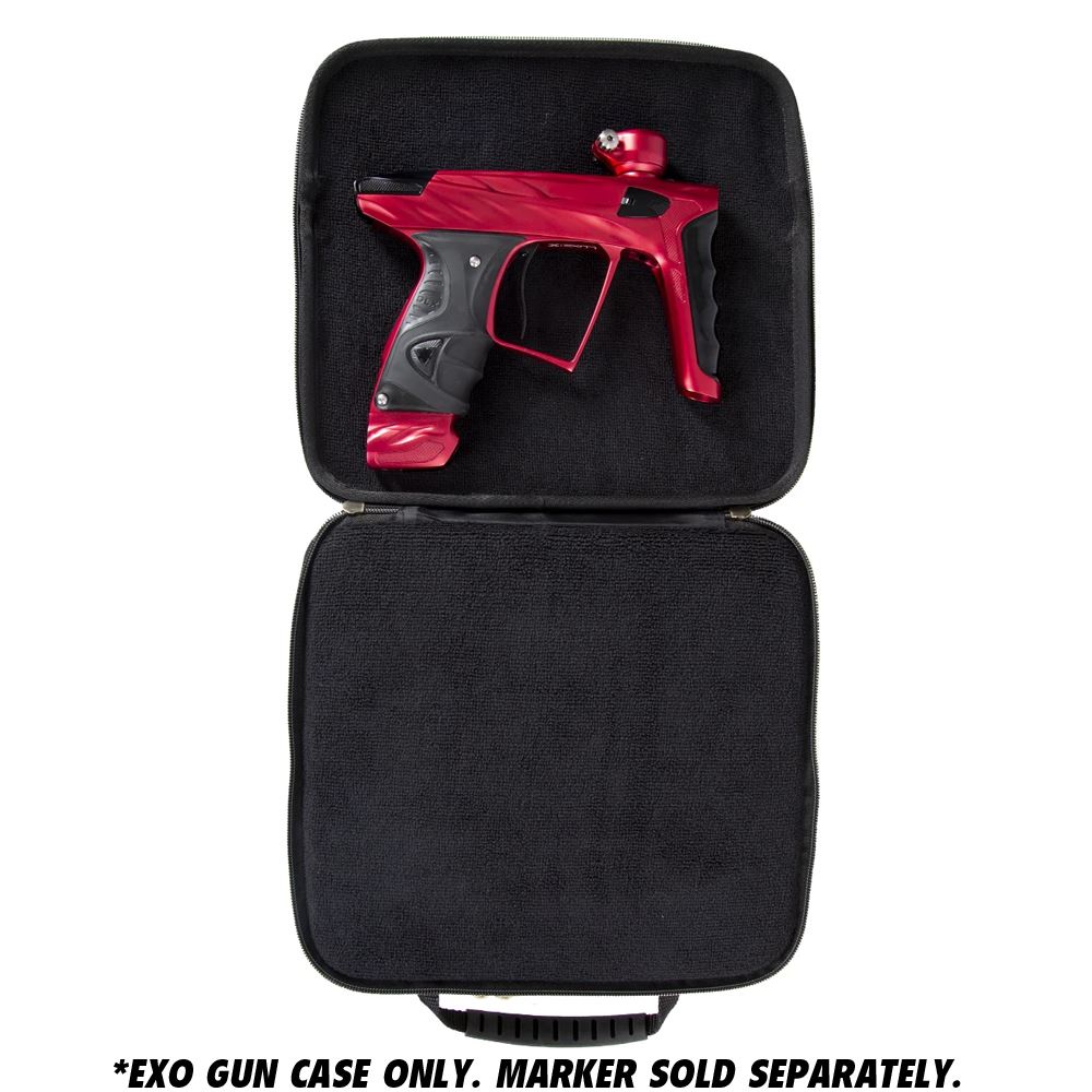 HK Army EXO Marker Case 2.0 – Hard Shell Gun Case Carbon std config, marker, ready to play feel, for woodsball play, feature detail