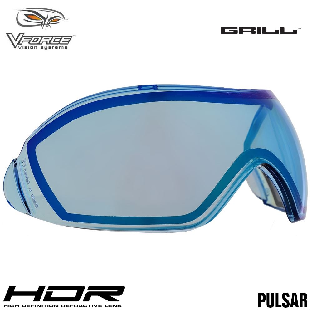 V-Force Grill Paintball Mask Replacement Anti-Fog HDR Thermal Lens - Pulsar V-Force