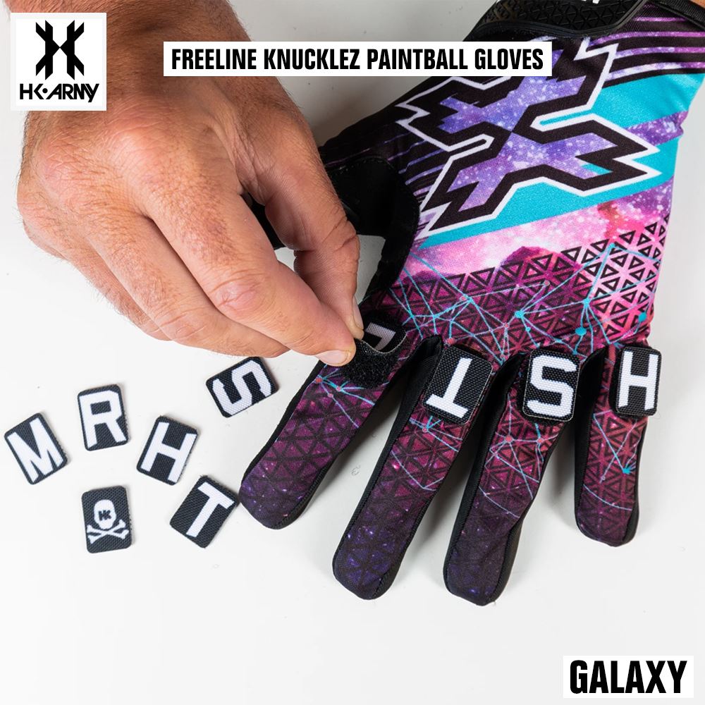 HK Army Freeline Knucklez Paintball Gloves - Galaxy HK Army