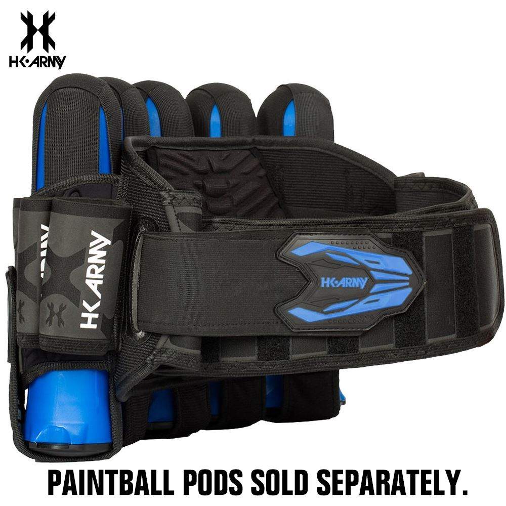 HK Army Magtek Paintball Harness Pod Pack - Black / Blue -3+2 | 4+3 | 5+4 HK Army