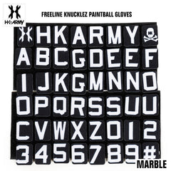 HK Army Freeline Knucklez Paintball Gloves - Marble HK Army