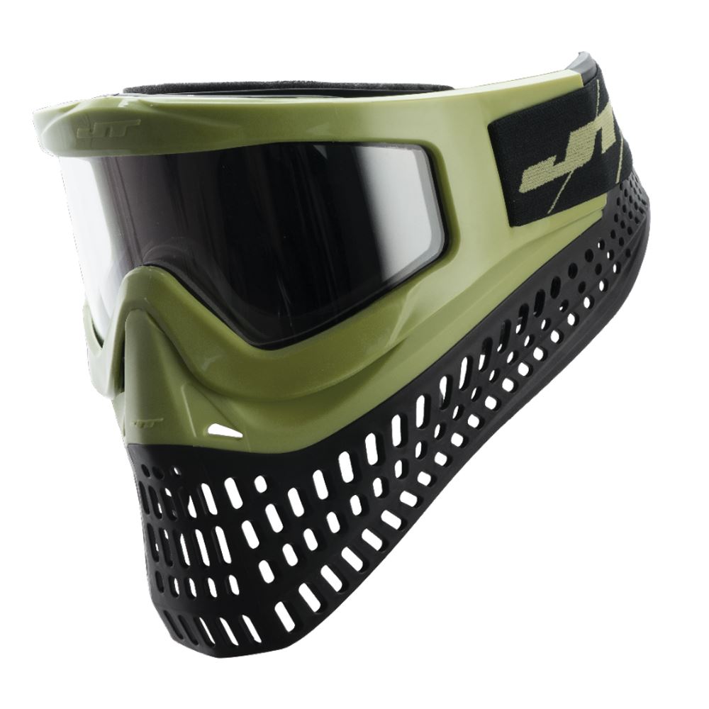 JT Proflex X Thermal Paintball Mask - Olive Nose, Frame and Strap JT Paintball