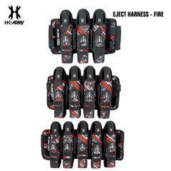HK Army 3+2 | 4+3 | 5+4 Eject Paintball Harness Pod Pack - Fire HK Army