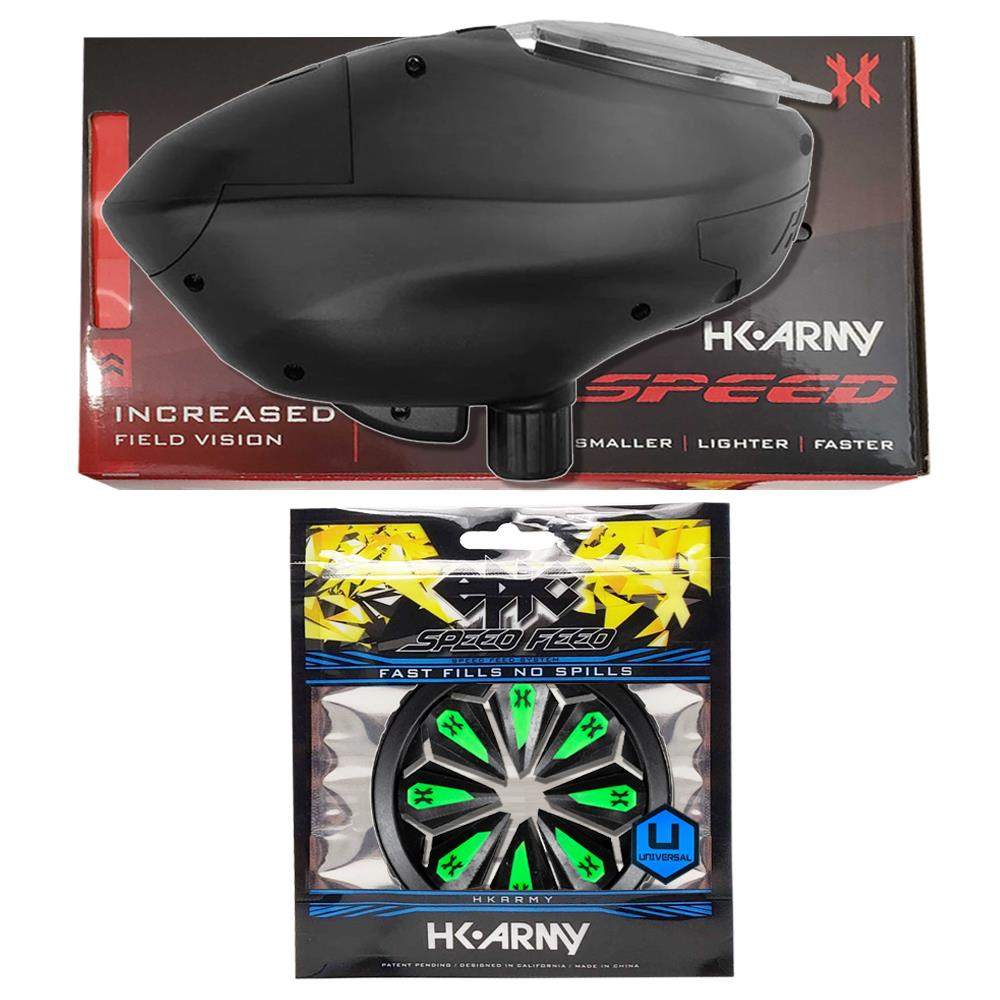 HK Army Speed Electronic Paintball Loader with Epic Speed Feed - 25+ BPS