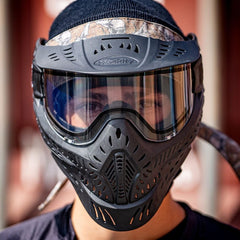 HK Army HSTL Goggle Single Lens Paintball Mask - Black HK Army