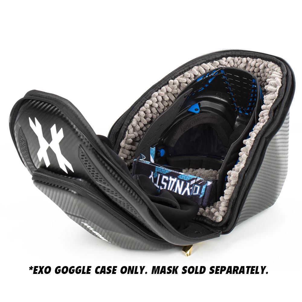 HK Army Exo Paintball Goggle Mask Case - Black Carbon Fiber HK Army
