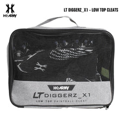 HK Army LT Diggerz_1 Low Top Paintball Cleats - Black/White HK Army