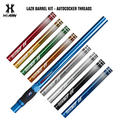 HK Army LAZR Paintball Barrel Kit - Autococker - Dust Blue / Colored Inserts HK Army