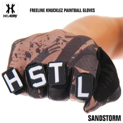 HK Army Freeline Knucklez Paintball Gloves - Sandstorm HK Army