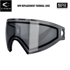 Carbon OPR Paintball Mask Replacement Thermal Lens - Smoke Carbon Paintball