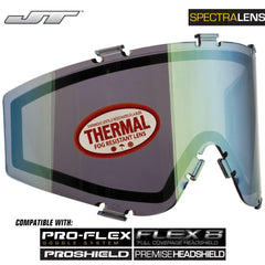 JT Spectra Paintball Mask Dual-Pane Thermal Replacement Lens - Chrome JT Paintball