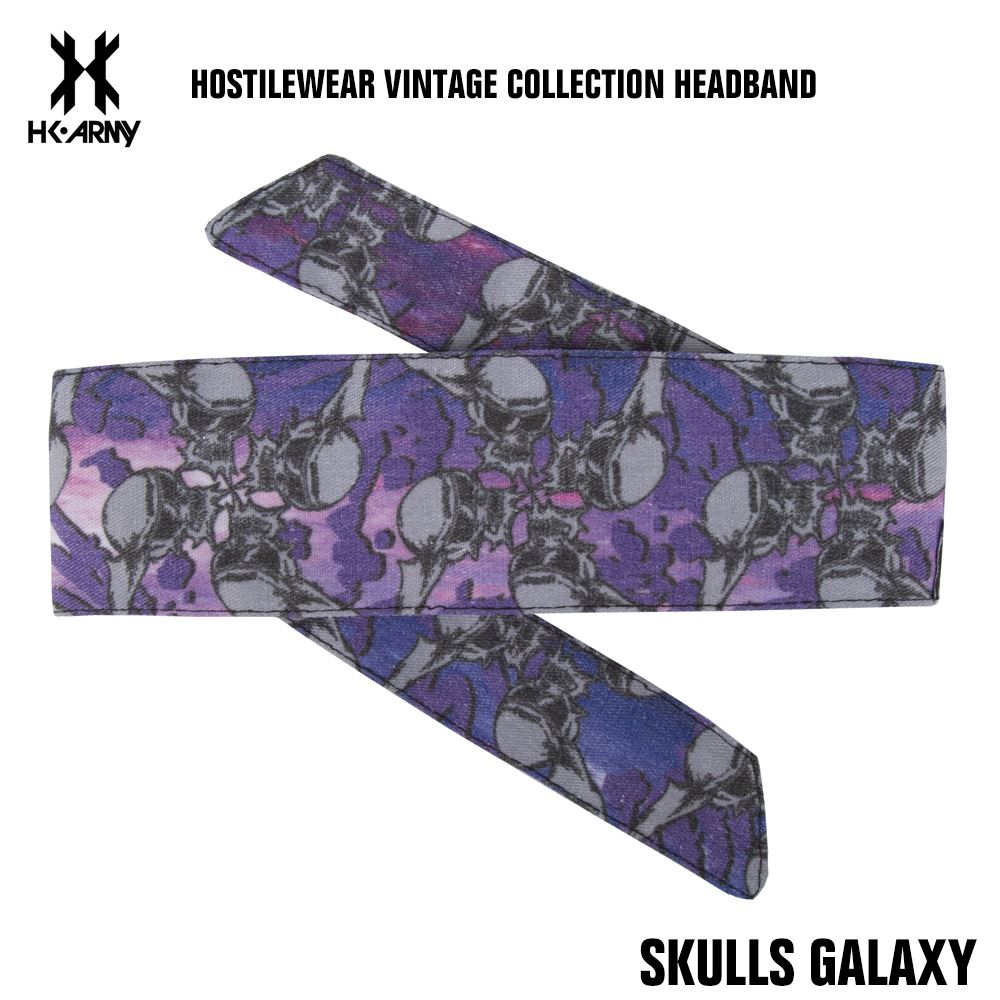 HK Army Paintball Hostilewear Headband - Skulls Galaxy HK Army