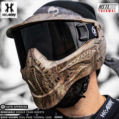 HK Army HSTL Goggle Thermal Dual Paned Paintball Mask - Tree Camo HK Army