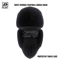 Push Unite Thermal Paintball Goggle Mask - Tropical Skulls - (HD Gold Lens) Push Paintball