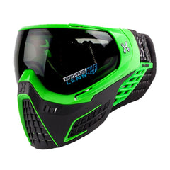 HK Army KLR Thermal Anti-Fog Paintball Mask Goggles - Neon Green (Green/Green Vents) - Smoke Lens HK Army