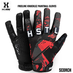 HK Army Freeline Knucklez Paintball Gloves - Scorch HK Army