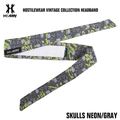 HK Army Paintball Hostilewear Headband - Skulls Neon/Grey HK Army