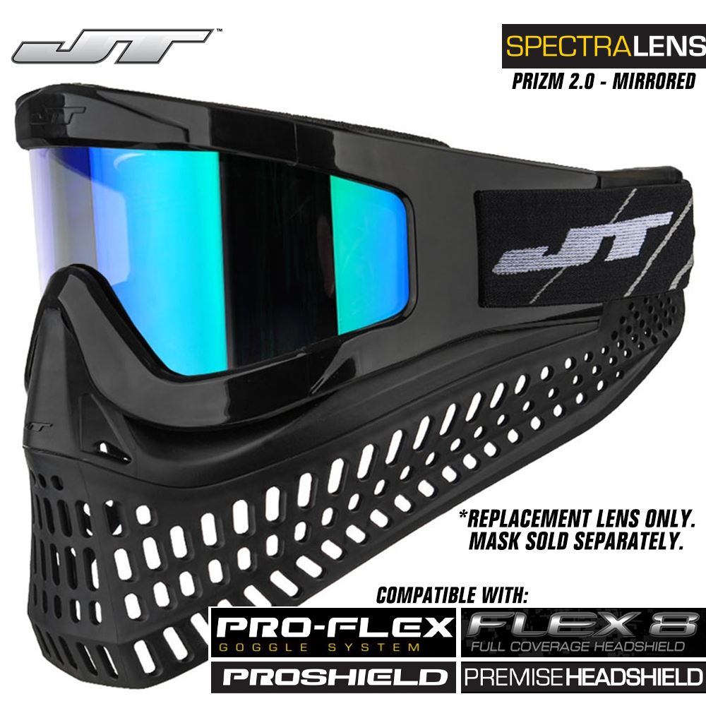 JT Spectra Paintball Mask Dual-Pane Thermal Replacement Lens - Prizm 2