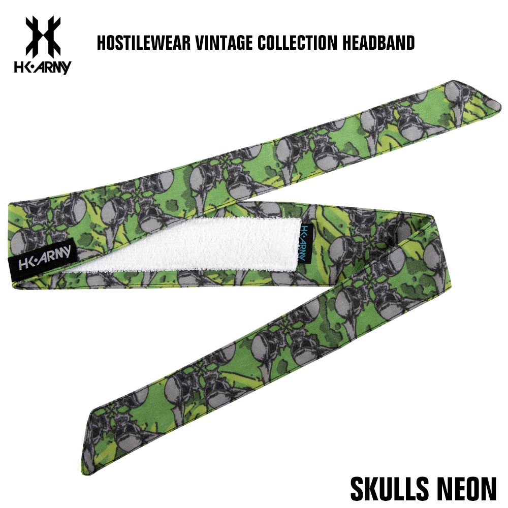 HK Army Paintball Hostilewear Headband - Skulls Neon HK Army