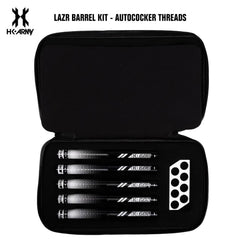 HK Army LAZR Paintball Barrel Kit - Autococker - Dust Purple / Black Inserts HK Army