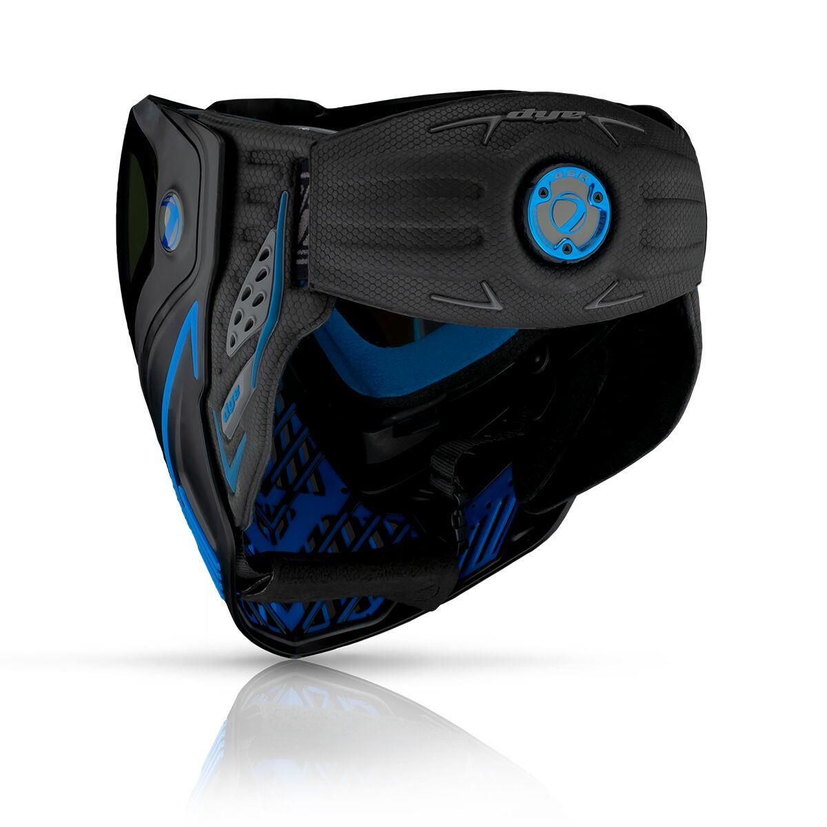 Dye i5 Paintball Goggles - Storm 2.0 - Black / Blue