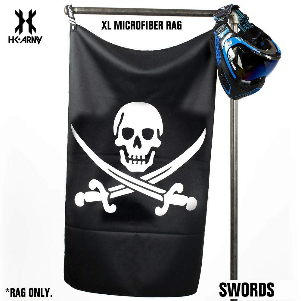 HK Army XL Microfiber Paintball Goggle Rag - PaintballDeals.com