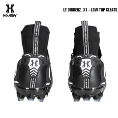 HK Army LT Diggerz_1 Low Top Paintball Cleats - Black/White HK Army